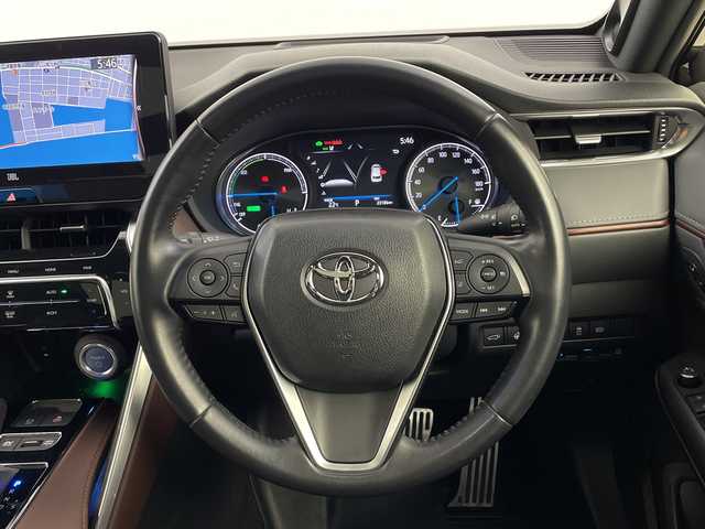 トヨタ ハリアー ハイブリッド Z レザーパッケージ 鹿児島県 2021(令3)年 2.4万km 黒 12・3インチ純正ディスプレイオーディオ/(BT/AM/FM)/JBLサウンドシステム/トヨタセーフティセンス/電動パーキングブレーキ/オートホールド/全方位カメラ/バックカメラ/モデリスタフルエアロ/ワイヤレス充電/パワーバックドア/前後コーナーセンサー/ブラインドスポットモニター/ヘッドアップディスプレイ/前席シートヒーター/前席シートエアコン/サンルーフ/前席パワーシート/レザーシート/純正19インチアルミホイール/純正フロアマット/純正LEDヘッドライト/アイドリングストップ/保証書/取扱説明書