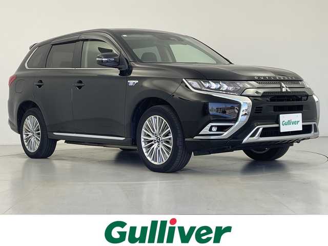 三菱 アウトランダー ＰＨＥＶ G Limited Edition 山形県 2018(平30)年 2.1万km アメジストブラック アルパイン１１インチナビ/（Ｂｌｕｅｔｏｏｔｈ接続/フルセグTV/追従型クルコン/バックカメラ/ドライブレコーダー/ＥＴＣ/ステアリングヒーター/前席パワーシート/前席シートヒーター/ハーフレザーシート/純正アルミホイール/前後センサー/AC1500W QUICK CHARGE（急速充電機能）付/LEDオートライト/オートハイビーム/フォグランプ/衝突被害軽減/レーンキープアシスト/スペアキー１本/ワンオーナー/保証書/取扱説明書