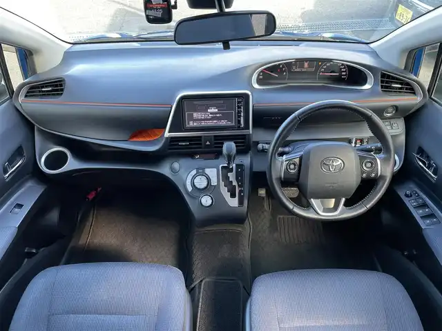 トヨタ シエンタ G 東京都 2015(平27)年 4.3万km コバルトブルーメタリック 純正ナビ　/両側電動ドア　/ドラレコ　/ビルトインＥＴＣ　　/衝突被害軽減　/横滑り防止　/TV　/Bluetooth　/バックカメラ　/DVD再生　/スマートキー　/スペアキー　/アイドリングストップ　/LED　/禁煙