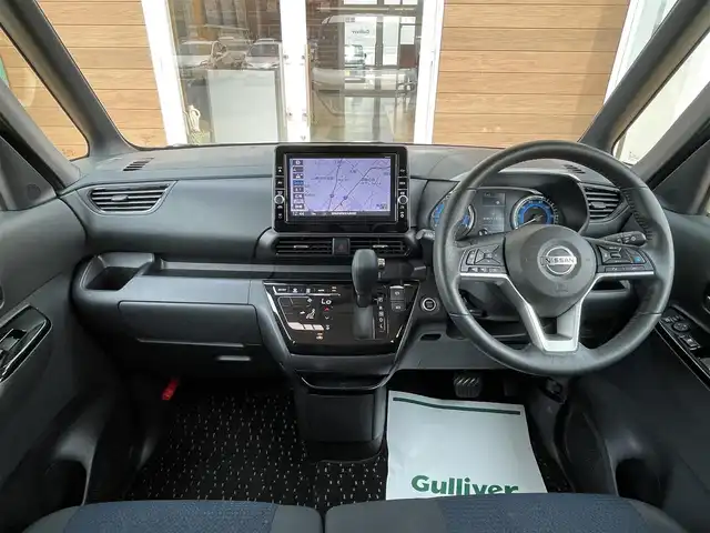 日産 ルークス HWS Gターボ プロパイロットED 宮崎県 2021(令3)年 7.9万km ホワイトパール スマートキー/クルーズコントロール/純正ナビ/Bluetooth接続/フルセグTV/純正フロアマット/レーンアシスト/横滑り防止装置/衝突被害軽減システム/ETC