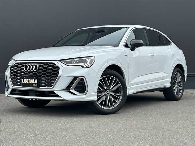 アウディ Ｑ３ SB 35TDIクワトロ Sライン 道東・釧路十勝 2021(令3)年 4.6万km 白 ワンオーナー車/ベーシックパッケージ/　・シートヒーター(前席)/　・パワーシート(前席)/　・オートマチックテールゲート/アシスタンスパッケージ/　・アダプティブクルーズアシスト/　・ハイビームアシスト/バーチャルコックピット/純正メモリナビ/TV/BT/USB/社外ドライブレコーダー(前後)/360°カメラ/パドルシフト/純正19インチAW/LEDヘッドライト/オートライト/リアフォグライト/純正フロアマット/ETC2.0
