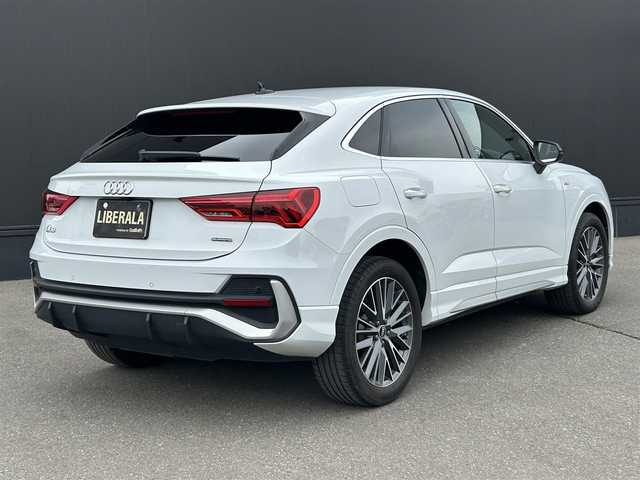 アウディ Ｑ３ SB 35TDIクワトロ Sライン 道東・釧路十勝 2021(令3)年 4.6万km 白 ワンオーナー車/ベーシックパッケージ/　・シートヒーター(前席)/　・パワーシート(前席)/　・オートマチックテールゲート/アシスタンスパッケージ/　・アダプティブクルーズアシスト/　・ハイビームアシスト/バーチャルコックピット/純正メモリナビ/TV/BT/USB/社外ドライブレコーダー(前後)/360°カメラ/パドルシフト/純正19インチAW/LEDヘッドライト/オートライト/リアフォグライト/純正フロアマット/ETC2.0