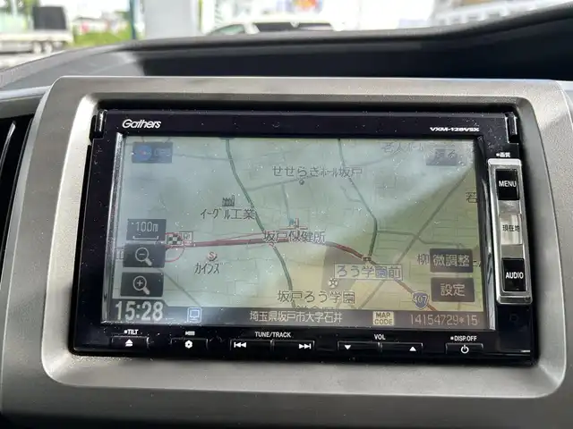ホンダ ステップワゴン G 埼玉県 2012(平24)年 6.7万km ホワイトオーキッドパール 登録走行距離66580km/ワンセグテレビ/バックカメラ/アイドリングストップ/ドアバイザー/両側スライドドア/ETC/ABS/横滑り防止/ベンチシート/メモリナビ