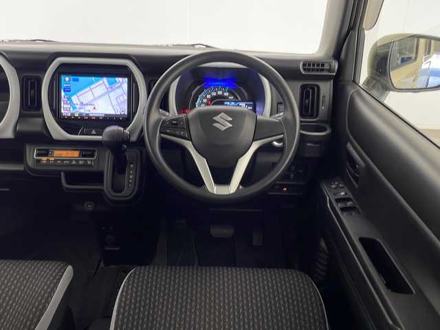 スズキ ハスラー HYBRID G 宮崎県 2020(令2)年 4.3万km シフォンアイボリーM ワンオーナー/SUZUKI Safety Support/〇デュアルカメラブレーキサポート/〇後退時ブレーキサポート/〇誤発進抑制機能（前方・後方）/〇車線逸脱警報機能/〇車線逸脱抑制機能/〇ふらつき警報機能/〇標識認識機能/〇オートハイビーム/〇先行車発進お知らせ機能/〇コーナーセンサー/純正8インチSDナビ/フルセグTV/CD/DVD/Bluetooth/全方位モニター/シートヒーター/ナビ一体型ドライブレコーダー/ビルトインETC/純正ゴムマット/アイドリングストップ/スマートキー×２/保証書/取扱説明書