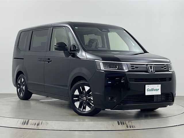 ホンダ ステップワゴン eHEV エアー EX 埼玉県 2025(令7)年 0.1千km 黒 登録済未使用車/11.4インチナビHonda CONNECTナビ/バックカメラ/オットマン/BSM/純正アルミホイール/衝突軽減システム/電動リアゲート/レーダークルーズコントロール/ブレーキホールド
