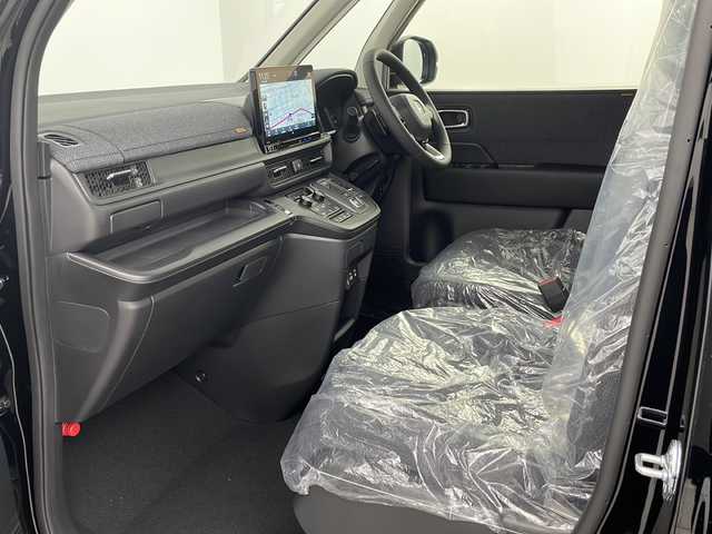 ホンダ ステップワゴン eHEV エアー EX 埼玉県 2025(令7)年 0.1千km 黒 登録済未使用車/11.4インチナビHonda CONNECTナビ/バックカメラ/オットマン/BSM/純正アルミホイール/衝突軽減システム/電動リアゲート/レーダークルーズコントロール/ブレーキホールド