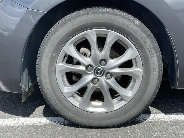 マツダ デミオ 13S 茨城県 2014(平26)年 11.2万km メテオグレーマイカ 純正ナビ/【FM・TV・BT・CD・DVD・USB】/バックカメラ/ドライブレコーダー全方のみ/アイドリングストップ/プッシュスタート/スペアキー1本/横滑り防止装置/ステアリングスイッチ/フロアマット純正/ETC