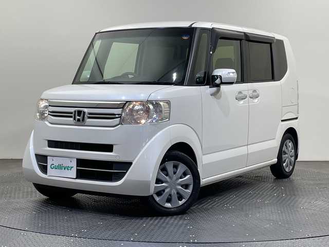 ホンダ Ｎ ＢＯＸ ＋ G Lパッケージ 愛媛県 2017(平29)年 5万km プレミアムホワイトパールⅡ 純正ナビ/ワンセグ／ＣＤ／ＵＳＢ/バックカメラ/ＥＴＣ/片側パワースライドドア/福祉車両/車いす仕様車/スマートキー