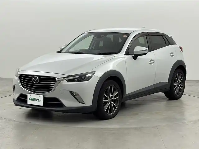 マツダ ＣＸ－３ XD ツーリング 福岡県 2015(平27)年 7.4万km セラミックM 純正ナビ（フルセグＴＶ）　/衝突軽減システム　/レーンキープ　/横滑り防止装置　/ＢＳＭ　/レーダークルコン　/パドルシフト　/アイドリングストップ　/ＥＴＣ　/ＨＵＤ　/オートライト　/ＬＥＤ　/純正１８型アルミホイール