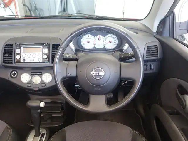 日産 マイクラ Ｃ＋Ｃ 静岡県 2007(平19)年 10.5万km ワインＭ マーチマイクラコンバーチブル/電動オープン/スタイリッシュガラスルーフ/自店管理ユーザー買取車両/車検令和9年5月まで/禁煙車/HIDヘッドライト/純正CDチューナー/ETC/革巻きステアリング/フロントフォグランプ/社外16インチアルミ/イモビライザー/保証書