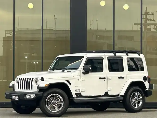 クライスラー・ジープ ジープ ラングラー アンリミテッド サハラ 石川県 2020(令2)年 5.8万km 白 黒革シート/シートヒーター/衝突軽減ブレーキ/アダプティブクルーズコントロール/ブラインドスポットモニター/純正ナビ/フルセグTV/AppleCarPlay/バックカメラ/クリアランスソナー/LEDヘッドライト/ALPINEサウンド