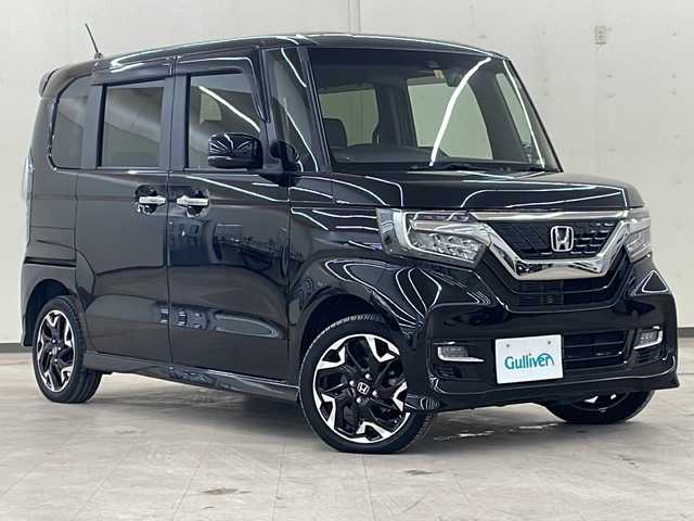 ホンダ Ｎ ＢＯＸ カスタム G L ターボ ホンダセンシング 道央・札幌 2018(平30)年 2.9万km クリスタルブラックパール /4WD//純正SDナビ:VXU-185NBi/ (CD/DVD/フルセグTV/ラジオ/Bluetooth/USB/MSV)//バックカメラ//寒冷地仕様//ビルトインETC//前方ドライブレコーダー//ハーフレザーシート//前席シートヒーター//ミラーヒーター//横滑り防止機能//レーンアシスト//衝突軽減ブレーキ//純正15インチアルミホイール//スマートキー//LEDヘッドライト//パドルシフト//カーテンエアバッグ//レーダークルーズコントロール//電動格納ミラー//取扱説明書//保証書//スペアキー1本