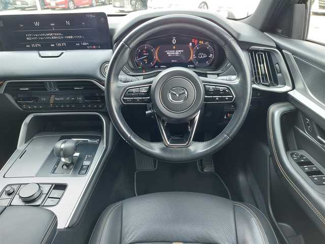 マツダ ＣＸ－６０ XD HV エクスクルーシブスポーツ 東京都 2022(令4)年 3.4万km ジェットブラックマイカ 純正12.3インチナビ/360°モニター/ビルトインETC/ドライブレコーダー/AC100V/置くだけ充電/レーダークルーズコントロール/スマートブレーキサポート/レーンキープアシスト/ブラインドスポットモニター/パワーバックドア/コーナーセンサー/ハーフレザーシート/シートヒーター/ベンチレーション/ステアリングヒーター/パドルシフト