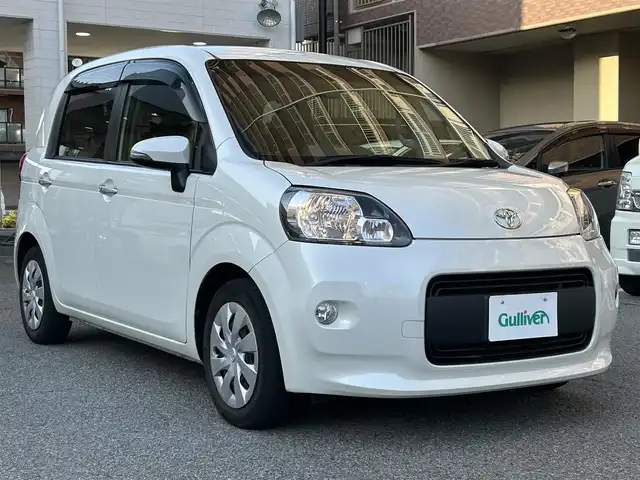 トヨタ ポルテ F 大阪府 2015(平27)年 7.6万km ホワイトパールクリスタルシャイン 純正ナビ/・フルセグ・Bluetooth・CD/バックカメラ/ETC/片側パワースライドドア/スマートキー/スペアキー1本/ISOFIX/純正フロアマット/取扱説明書