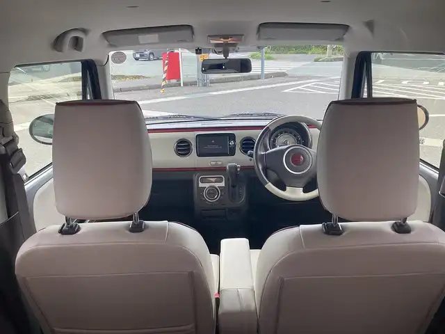 スズキ ラパン ショコラ X 福井県 2014(平26)年 5.1万km シャンパンピンクパール/メタリックホワイト ETC車載器/バックカメラ/純正ホイルキャップ/プッシュスタート/フロアマット/ドアバイザー