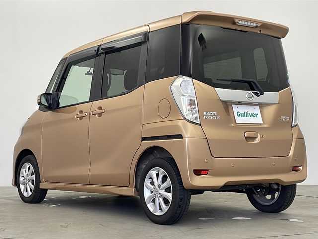 日産 デイズ ルークス ハイウェイスター Xターボ 鹿児島県 2020(令2)年 6.2万km ピンクゴールドM エマージェンシーブレーキ/純正SDナビ/Bluetooth DVD再生可/フルセグTV/アラウンドビューモニター/片側電動スライドドア/LEDヘッドライト/フォグライト /オートライトコントロール/リアサーキュレーター/シートリフター/純正14インチアルミホイール/スマートキー/エンジンプッシュスタート/純正フロアマット/ドアバイザー/取扱説明書