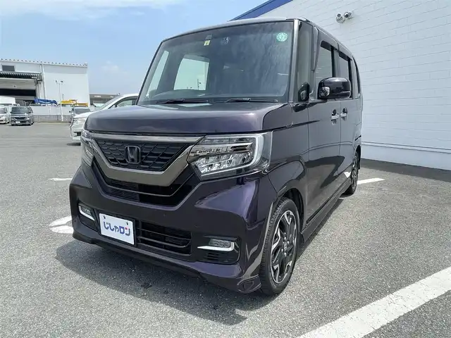 ホンダ Ｎ ＢＯＸ カスタム G L ターボ ホンダセンシング 熊本県 2018(平30)年 10.5万km プレミアムベルベットパープル・パール (株)IDOMが運営する【じしゃロン熊本店】の自社ローン専用車両になりますこちらは現金またはオートローンご利用時の価格です。自社ローンご希望の方は別途その旨お申付け下さい/純正ナビ（ＣＤ　ＤＶＤ　ＢＴ）　/バックカメラ　/両側パワースライドドア　/ホンダセンシング/ドライブレコーダー　/ビルトインＥＴＣ　/追従型クルーズコントローラー　/パドルシフト　/Ｗ＋サイドエアバッグ　/カーテンエアバッグ