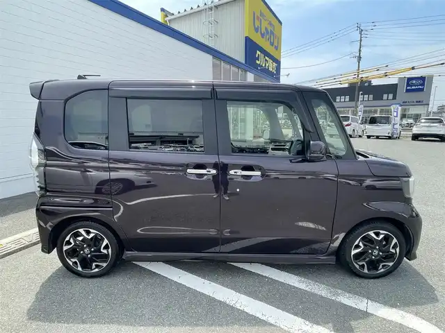 ホンダ Ｎ ＢＯＸ カスタム G L ターボ ホンダセンシング 熊本県 2018(平30)年 10.5万km プレミアムベルベットパープル・パール (株)IDOMが運営する【じしゃロン熊本店】の自社ローン専用車両になりますこちらは現金またはオートローンご利用時の価格です。自社ローンご希望の方は別途その旨お申付け下さい/純正ナビ（ＣＤ　ＤＶＤ　ＢＴ）　/バックカメラ　/両側パワースライドドア　/ホンダセンシング/ドライブレコーダー　/ビルトインＥＴＣ　/追従型クルーズコントローラー　/パドルシフト　/Ｗ＋サイドエアバッグ　/カーテンエアバッグ