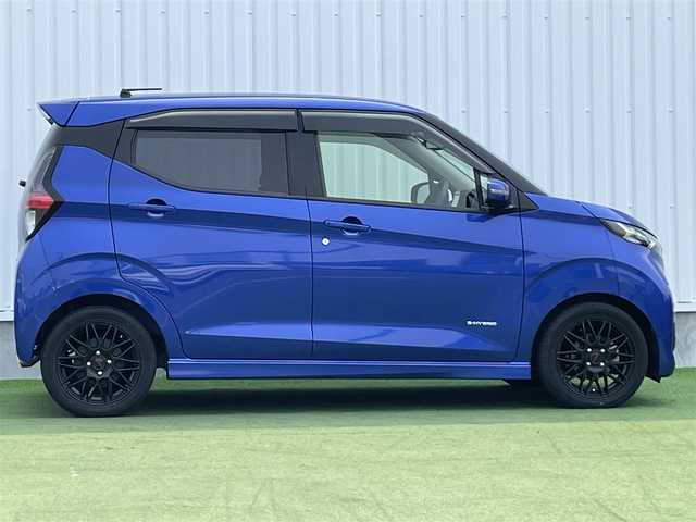 日産 デイズ HWS X プロパイロットED 香川県 2021(令3)年 2.7万km アトランティックブルー インテリジェントアラウンドビューモニター/社外ナビ（フルセグTV）/電動パーキングブレーキ/オートホールド/ステアリングスイッチ/ヘッドライトレバライザー/LEDヘッドライト/LEDフォグランプ/社外AW15インチ/ドライブレコダー/プッシュスタート/フロアマット、バイザー