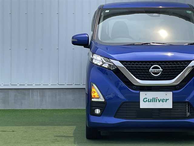 日産 デイズ HWS X プロパイロットED 香川県 2021(令3)年 2.7万km アトランティックブルー インテリジェントアラウンドビューモニター/社外ナビ（フルセグTV）/電動パーキングブレーキ/オートホールド/ステアリングスイッチ/ヘッドライトレバライザー/LEDヘッドライト/LEDフォグランプ/社外AW15インチ/ドライブレコダー/プッシュスタート/フロアマット、バイザー