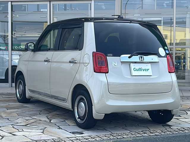 ホンダ Ｎ ＯＮＥ セレクト 静岡県 2018(平30)年 4.1万km ベージュⅡ 安全装備/・シティーブレーキアクティブシステム/純正ナビ/・ラジオ/・CD/DVD/フルセグTV/Bluetooth/SD/USB/ipod/主要装備/・シートヒーター　/・オートライト　/・ＥＴＣ　/・アイドリングストップ　/・ステアリングリモコン　/・ハーフレザーシート　/・スマートキー　/・プッシュスタート　/・バックカメラ　/・純正アルミホイール　/・ウッドパネル/・バックカメラ/・純正フロアマット