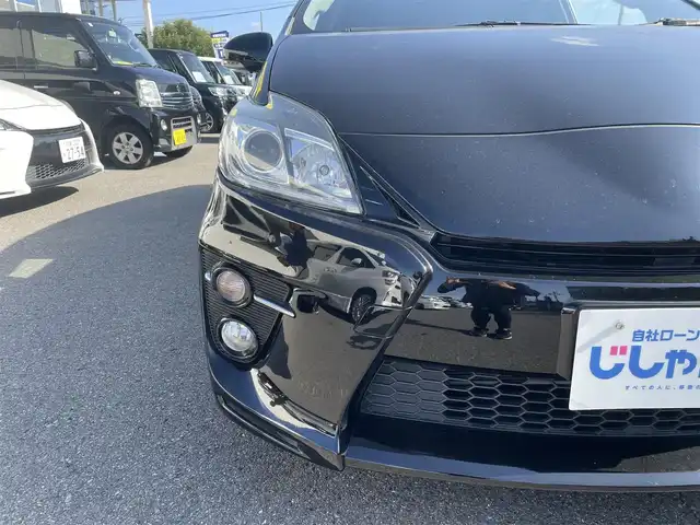 トヨタ プリウス S ツーリングセレ G’s 和歌山県 2014(平26)年 11.1万km ブラック (株)IDOMが運営する【じしゃロン和歌山店】の自社ローン専用車両になります。こちらは現金またはオートローンご利用時の価格です。自社ローンご希望の方は別途その旨お申付け下さい/純正HDDナビ(NHZN-X62G)/(HDD/BT/フルセグTV/SD/DISC)/バックカメラ/LEDヘッドライト/ＥＴＣ/革巻きハンドル/ステアリングスイッチ/スマートキー/スペアキーx1/純正18インチAW/純正フロアマット/ドアバイザー