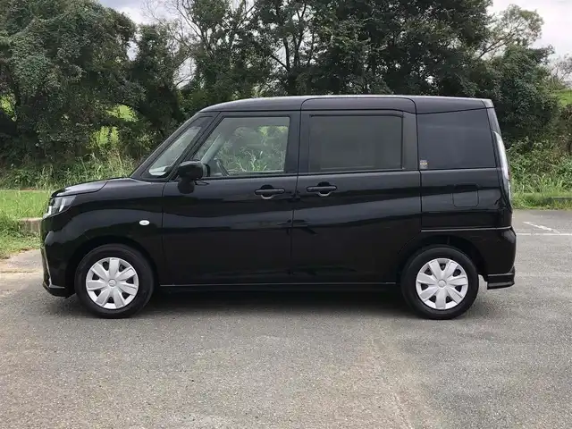 スズキ ソリオ G 福岡県 2023(令5)年 5.6万km スーパーブラックパール デュアルカメラブレーキサポート/純正8インチメモリナビ【SKW-S807】/　フルセグTV/CD/DVD/Bluetooth/プッシュスタート/片側パワースライドドア/フロアマット/保証書