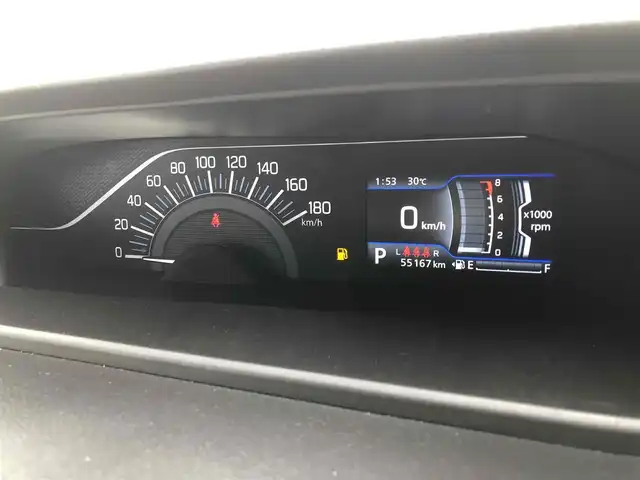 スズキ ソリオ G 福岡県 2023(令5)年 5.6万km スーパーブラックパール デュアルカメラブレーキサポート/純正8インチメモリナビ【SKW-S807】/　フルセグTV/CD/DVD/Bluetooth/プッシュスタート/片側パワースライドドア/フロアマット/保証書