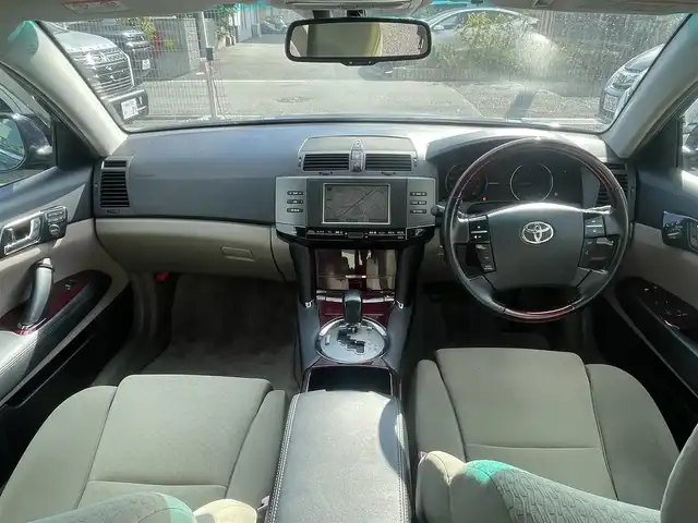 トヨタ マークＸ 300Gプレミアム 大阪府 2008(平20)年 9.7万km 紺 純正ナビ/サンルーフ/パワーシート/ETC/プッシュスタート/スマートキー/-スペアキー×１/純正１６インチAW