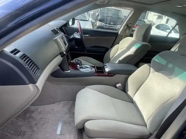 トヨタ マークＸ 300Gプレミアム 大阪府 2008(平20)年 9.7万km 紺 純正ナビ/サンルーフ/パワーシート/ETC/プッシュスタート/スマートキー/-スペアキー×１/純正１６インチAW