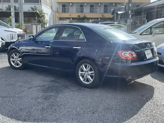 トヨタ マークＸ 300Gプレミアム 大阪府 2008(平20)年 9.7万km 紺 純正ナビ/サンルーフ/パワーシート/ETC/プッシュスタート/スマートキー/-スペアキー×１/純正１６インチAW