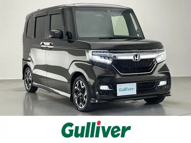 ホンダ Ｎ ＢＯＸ カスタム G EX ターボ ホンダセンシング 愛知県 2018(平30)年 4.7万km プレミアムグラマラスブロンズP 純正８型ナビ　禁煙　バックカメラ　両側パワスラ　ＥＴＣ　ドラレコ　パドルシフト　ホンダセンシング　衝突軽減　追従クルコン　ＬＥＤオートライト　Ｂｌｕｅｔｏｏｔｈ　フルセグ　ＤＶＤ　スマートキー　フォグ