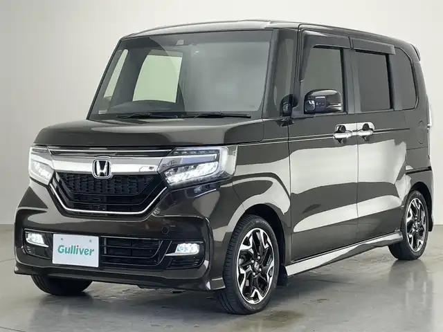 ホンダ Ｎ ＢＯＸ カスタム G EX ターボ ホンダセンシング 愛知県 2018(平30)年 4.7万km プレミアムグラマラスブロンズP 純正８型ナビ　禁煙　バックカメラ　両側パワスラ　ＥＴＣ　ドラレコ　パドルシフト　ホンダセンシング　衝突軽減　追従クルコン　ＬＥＤオートライト　Ｂｌｕｅｔｏｏｔｈ　フルセグ　ＤＶＤ　スマートキー　フォグ