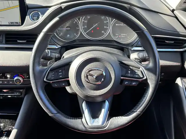 マツダ マツダ６セダン XD ブラックトーンエディション 茨城県 2021(令3)年 3.3万km ジェットブラックマイカ ブラックトーンエディション特別仕様車/純正ナビ/　(AM/FM/CD/DVD/USB/AUX/Bluetooth/TV)/Boseサウンド/全方位カメラ/前後ドライブレコーダー/追従型クルーズコントロール/ETC/LEDヘッドライト/レザーシート/シートヒーター/ハンドルヒーター/前後コーナーセンサー/レーンキープアシスト/カーテンエアバック/オートライト/パワーステアリング/純正アルミホイール