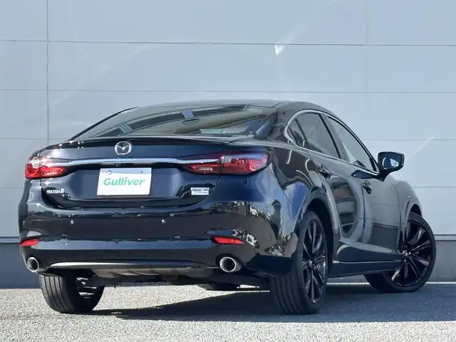 マツダ マツダ６セダン XD ブラックトーンエディション 茨城県 2021(令3)年 3.3万km ジェットブラックマイカ ブラックトーンエディション特別仕様車/純正ナビ/　(AM/FM/CD/DVD/USB/AUX/Bluetooth/TV)/Boseサウンド/全方位カメラ/前後ドライブレコーダー/追従型クルーズコントロール/ETC/LEDヘッドライト/レザーシート/シートヒーター/ハンドルヒーター/前後コーナーセンサー/レーンキープアシスト/カーテンエアバック/オートライト/パワーステアリング/純正アルミホイール
