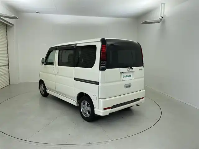 ホンダ バモス G 茨城県 2013(平25)年 6.6万km プレミアムホワイトパール スペアキー有/純正アルミホイール/社外ETC