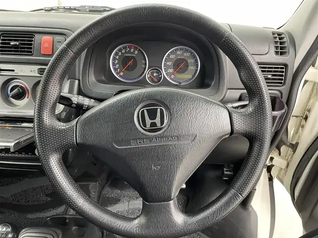 ホンダ バモス G 茨城県 2013(平25)年 6.6万km プレミアムホワイトパール スペアキー有/純正アルミホイール/社外ETC
