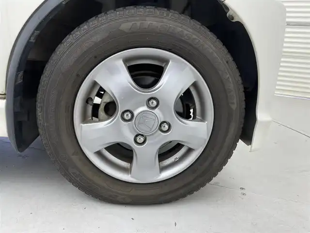 ホンダ バモス G 茨城県 2013(平25)年 6.6万km プレミアムホワイトパール スペアキー有/純正アルミホイール/社外ETC