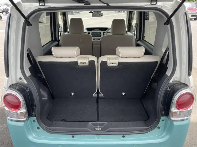 ダイハツ ムーヴ キャンバス X メイクアップ リミテッド SAⅢ 愛媛県 2019(平31)年 2.8万km パールホワイトⅢ/ファインミントメタリック 2トーン 純正ナビ/フルセグTV/BT/AM/FM/CD/DVD/全周囲カメラ/両側パワースライドドア/ドラレコ/衝突被害軽減装置/横滑り防止装置/ETC/アイドリングストップ/盗難防止装置/電格ミラー/シガーソケット/純正ドアバイザー/ISOFIX/フォグランプ/スペアキー1本/純正ホイールキャップ/現状サマー(鉄)(155/65/R14)/DUNLOP ENASAVE