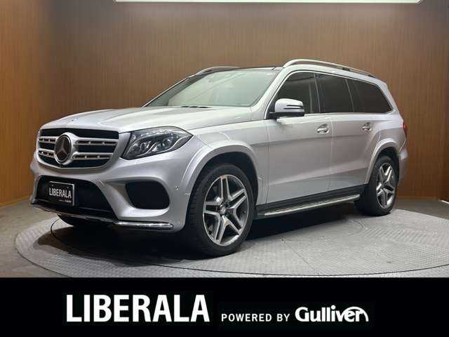 メルセデス・ベンツ ＧＬＳ３５０ｄ 4マチックスポーツ 千葉県 2016(平28)年 6.3万km イリジウムシルバー パノラマＳＲ　/黒革　/ＡＣＣ　/ナビ　/ＴＶ　/Ｂｌｕｅｔｏｏｔｈ接続　/３６０°ｈａｒｍａｎｋａｒｄｏｎサウンド　/シートＨ　/電動リアゲート　/ＬＥＤヘッドライト　/オートハイビーム　/衝突軽減Ｂ　/ＢＳＭ　/ＬＫＡ