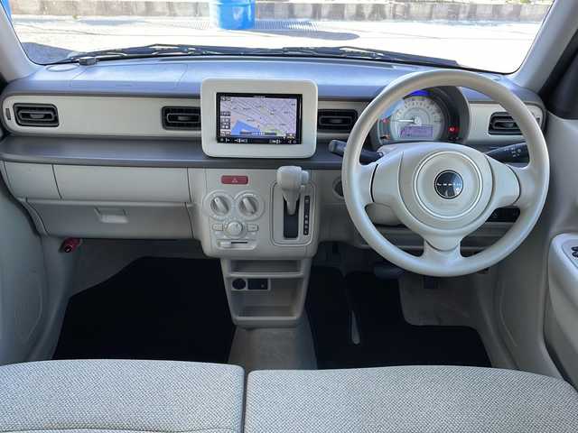 スズキ ラパン L 山口県 2019(平31)年 6.8万km ノクターンブルーパール 社外ナビ【AVIC-RZ502】/DVD再生機能有/フルセグテレビ/Bluetooth/レーダーブレーキサポート/アイドリングストップ/スマートキー/プッシュアップスタート/D席シートヒーター/レーダーブレーキサポート/スペアキー