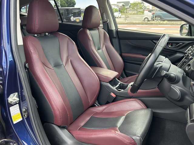 スバル レヴォーグ 1．8STIスポーツ EX 秋田県 2020(令2)年 7万km ラピスブルーP 赤黒革シート/純正ディスプレイオーディオ/純正フルセグ/バックカメラ/純正18インチアルミ/４WD/ETC2.0/リアコーナーセンサー/スペアキー