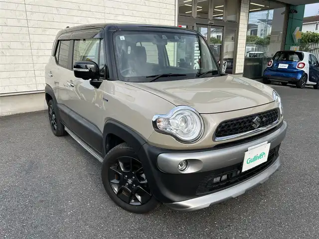 スズキ クロスビー HYBRID MZ 埼玉県 2021(令3)年 1.7万km ベージュ ワンオーナー/社外SDナビ 品番：CN-RZ866/(AM/FM/DVD/CD/BT/SD/USB/iPod)/フルセグテレビ（走行中視聴不可）/バックカメラ/全方位カメラ/社外前後ドライブレコーダー/パドルシフト/クリアランスソナー/クルーズコントロール追従あり/ヒルディセントコントロール/グリップコントロール/ビルトインETC/スペアキー１本（スマートキー）/純正アルミホイール16インチ/純正フロアマット/純正ドアバイザー/車両/ナビ取扱説明書/保証書