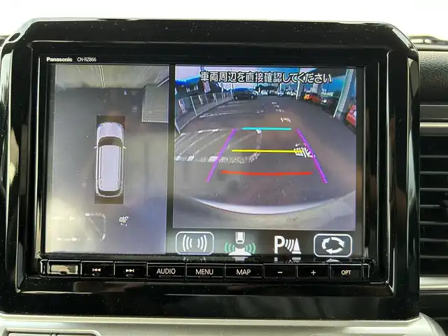 スズキ クロスビー HYBRID MZ 埼玉県 2021(令3)年 1.7万km ベージュ ワンオーナー/社外SDナビ 品番：CN-RZ866/(AM/FM/DVD/CD/BT/SD/USB/iPod)/フルセグテレビ（走行中視聴不可）/バックカメラ/全方位カメラ/社外前後ドライブレコーダー/パドルシフト/クリアランスソナー/クルーズコントロール追従あり/ヒルディセントコントロール/グリップコントロール/ビルトインETC/スペアキー１本（スマートキー）/純正アルミホイール16インチ/純正フロアマット/純正ドアバイザー/車両/ナビ取扱説明書/保証書