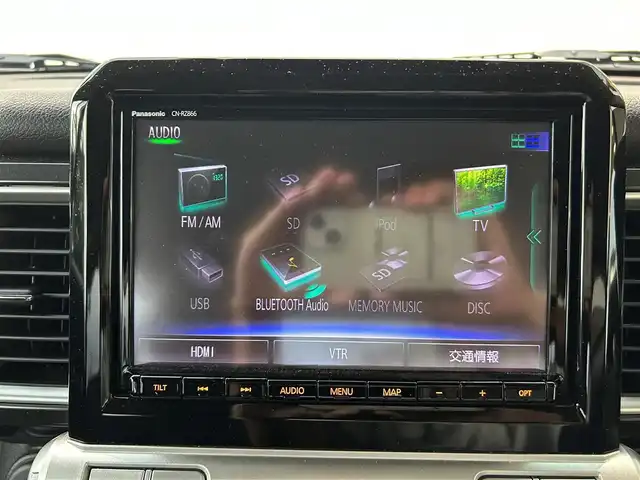 スズキ クロスビー HYBRID MZ 埼玉県 2021(令3)年 1.7万km ベージュ ワンオーナー/社外SDナビ 品番：CN-RZ866/(AM/FM/DVD/CD/BT/SD/USB/iPod)/フルセグテレビ（走行中視聴不可）/バックカメラ/全方位カメラ/社外前後ドライブレコーダー/パドルシフト/クリアランスソナー/クルーズコントロール追従あり/ヒルディセントコントロール/グリップコントロール/ビルトインETC/スペアキー１本（スマートキー）/純正アルミホイール16インチ/純正フロアマット/純正ドアバイザー/車両/ナビ取扱説明書/保証書