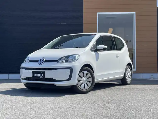 フォルクスワーゲン アップ！ ムーブアップ！ 栃木県 2019(令1)年 1.6万km 白 ワンオーナー/純正オーディオ/　AUX/CD/SD/オートライト/キーレスキー/ETC/アイドリングストップ