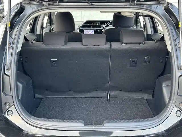 トヨタ アクア S 福岡県 2017(平29)年 3.3万km ブラックマイカ 社外7型ナビ(フルセグTV/CD/DVD/BT)バックカメラETC前後ドラレコシートヒーター純正フロアマット社外15インチアルミホイール