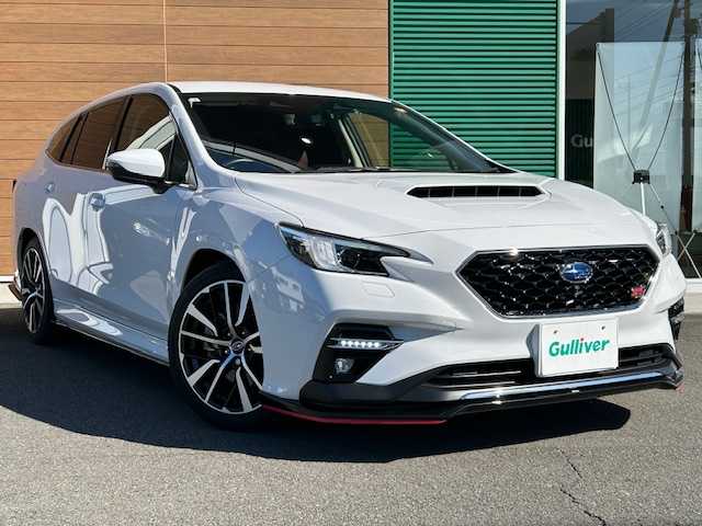 スバル レヴォーグ STIスポーツR EX 静岡県 2022(令4)年 1.6万km セラミックホワイト 純正メモリナビ/ETC/純正エアロ/フルセグＴＶ/ドライブレコーダー/バックカメラ/クルーズコントロール/コーナーセンサー/レーンキープアシスト/パワーシート/シートヒーター/LEDヘッドライト/スペアキー/プッシュスタート/アイドリングストップ/保証書 取扱説明書 記録簿