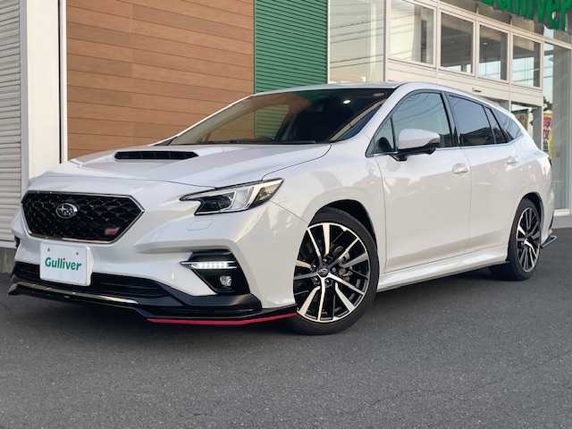 スバル レヴォーグ STIスポーツR EX 静岡県 2022(令4)年 1.6万km セラミックホワイト 純正メモリナビ/ETC/純正エアロ/フルセグＴＶ/ドライブレコーダー/バックカメラ/クルーズコントロール/コーナーセンサー/レーンキープアシスト/パワーシート/シートヒーター/LEDヘッドライト/スペアキー/プッシュスタート/アイドリングストップ/保証書 取扱説明書 記録簿