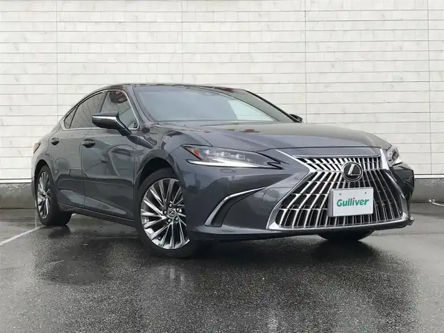レクサス ＥＳ 300h グレイスフルエスコート 富山県 2023(令5)年 3.9万km ソニッククロム サンルーフ/純正ディスプレイオーディオ/ナビ/フルセグTV/Bluetooth/全周囲カメラ/ドライブレコーダー/衝突被害軽減ブレーキ/コーナーセンサー/レーンキープアシスト/ブラインドスポットモニター/レーダークルーズコントロール/クリムゾンレザーシート/メモリー付パワーシート/シートヒーター/エアシート/三眼LEDヘッドライト/ETC2.0
